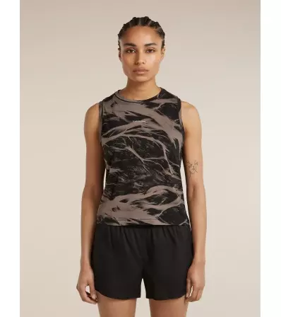 Потник Icebreaker 125 Cool-Lite Merino Blend Speed Tank Motion AOP W's