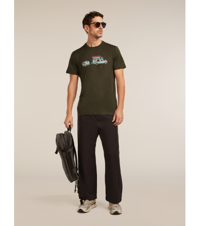 Тениска Icebreaker Merino 150 Tech Lite SS Tee Transportage M's